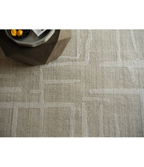 Exquisite Rugs Breckenridge Beige/Ivory 72041X16 1ft.X1ft.6in. Rect. Rug