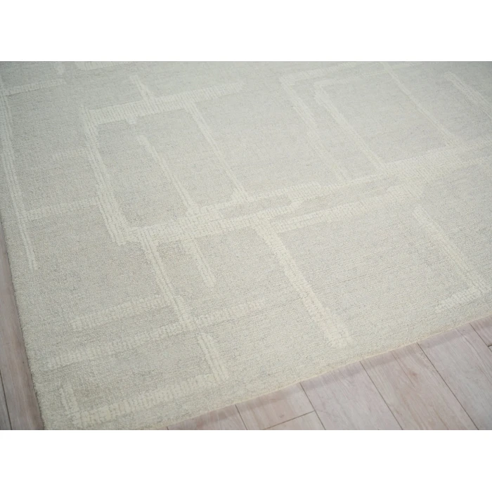 Exquisite Rugs Breckenridge Silver/Ivory 720612X15 12ft.X15ft. Rect. Rug