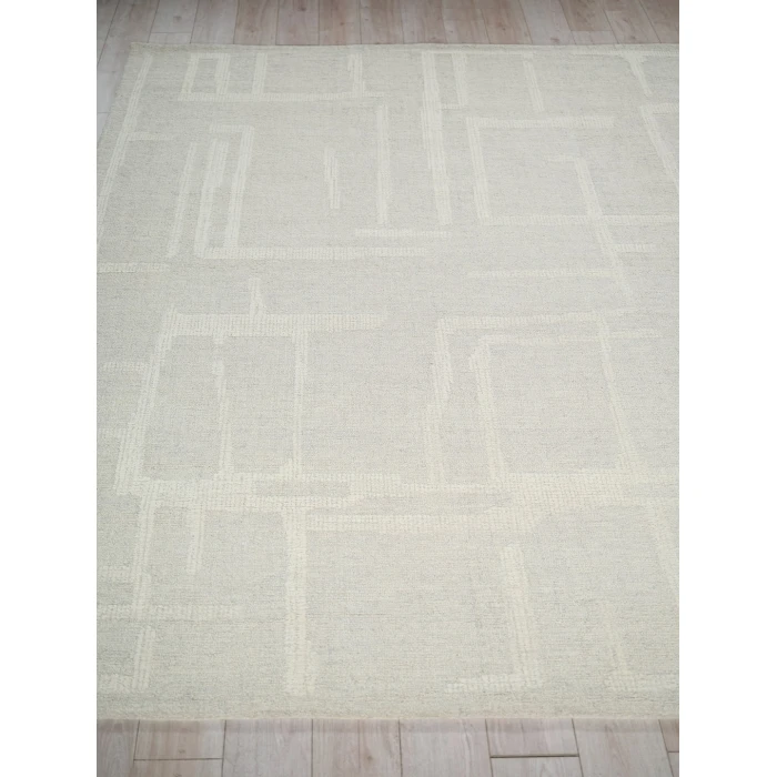 Exquisite Rugs Breckenridge Silver/Ivory 720612X15 12ft.X15ft. Rect. Rug