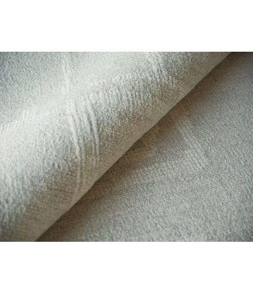 Exquisite Rugs Breckenridge Silver/Ivory 72061X16 1ft.X1ft.6in. Rect. Rug