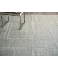 Exquisite Rugs Breckenridge Silver/Ivory 72061X16 1ft.X1ft.6in. Rect. Rug