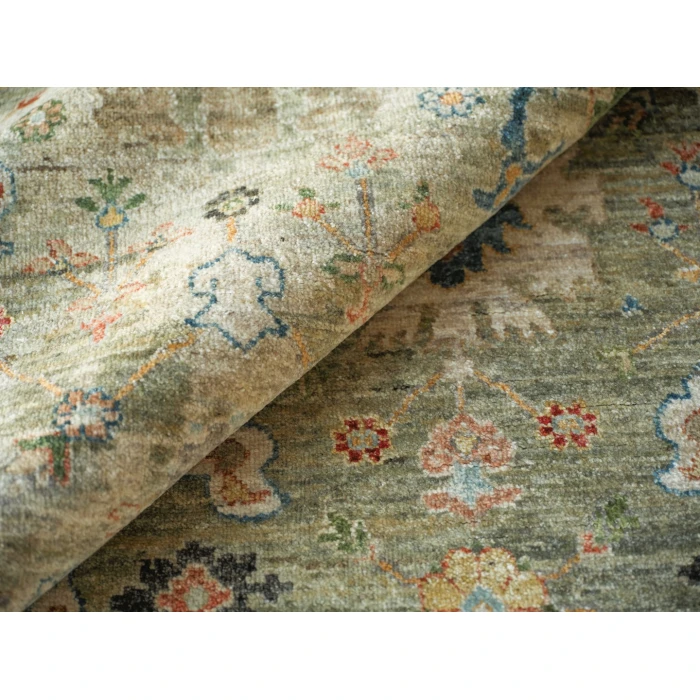 Exquisite Rugs Oxford Light Green 72196X9 6ft.X9ft. Rect. Rug