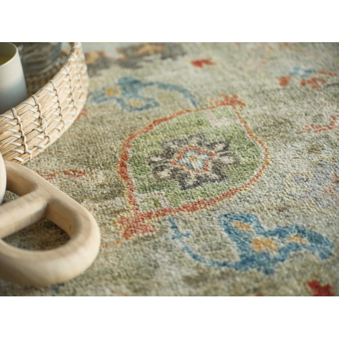 Exquisite Rugs Oxford Light Green 72196X9 6ft.X9ft. Rect. Rug