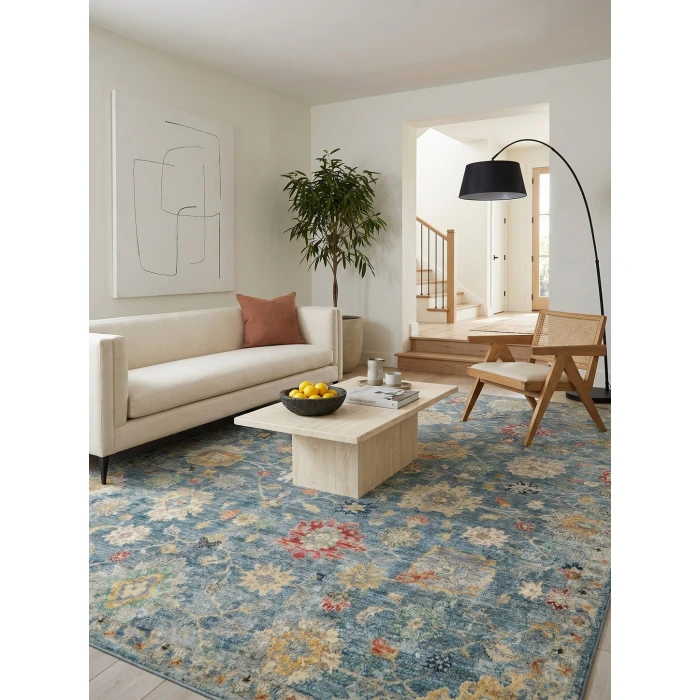 Exquisite Rugs Oxford Blue 72216X9 6ft.X9ft. Rect. Rug