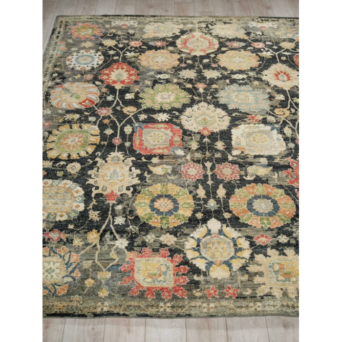 Exquisite Rugs Oxford Black 72239X12 9ft.X12ft. Rect. Rug