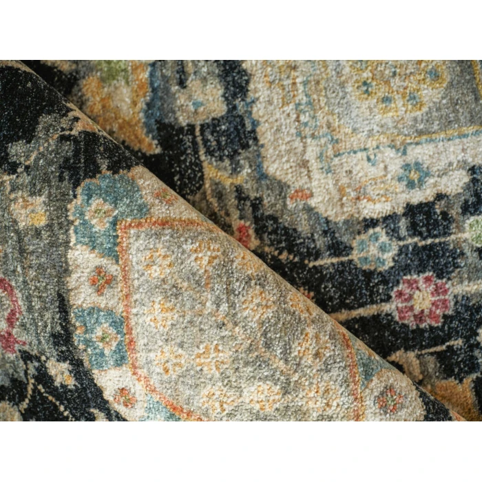 Exquisite Rugs Oxford Black 72239X12 9ft.X12ft. Rect. Rug
