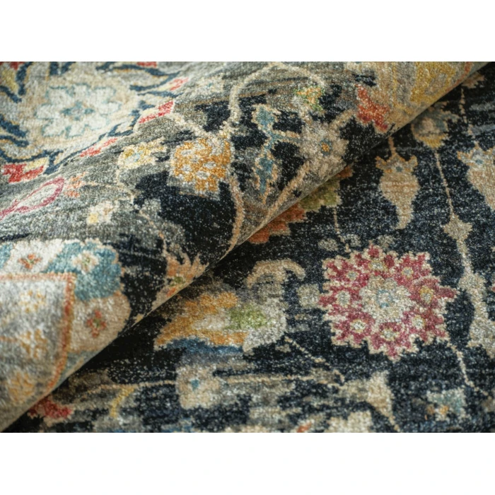 Exquisite Rugs Oxford Black 72239X12 9ft.X12ft. Rect. Rug