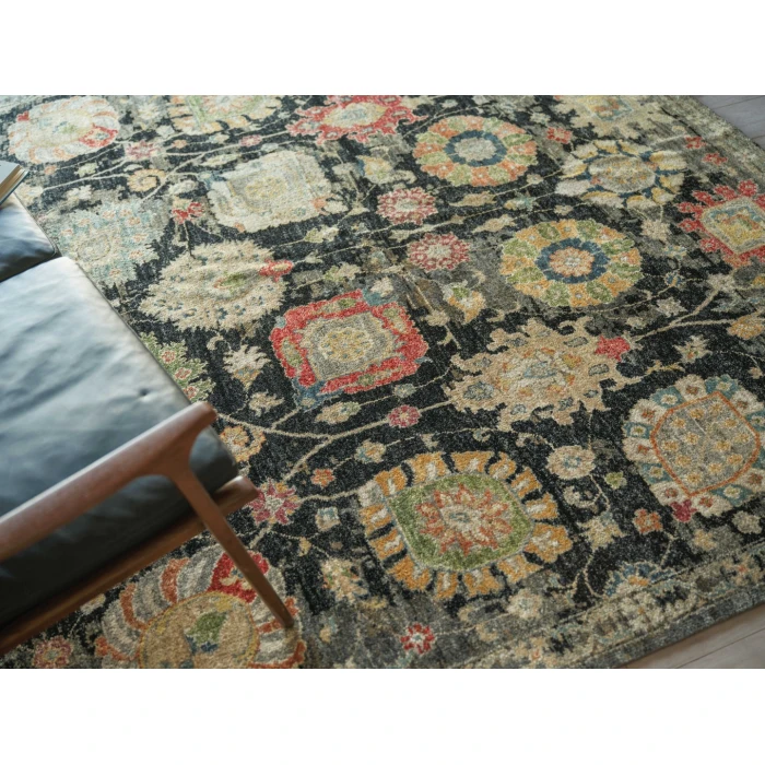 Exquisite Rugs Oxford Black 72239X12 9ft.X12ft. Rect. Rug