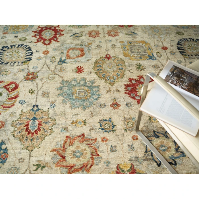 Exquisite Rugs Oxford Ivory/Gray 722410X14 10ft.X14ft. Rect. Rug