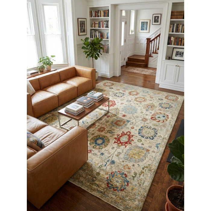 Exquisite Rugs Oxford Ivory/Gray 722410X14 10ft.X14ft. Rect. Rug