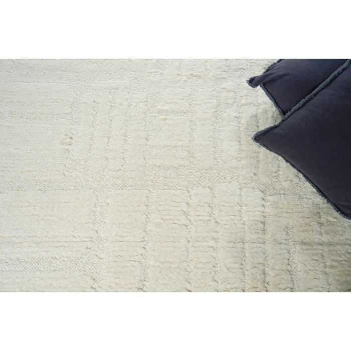 Exquisite Rugs Cozi Ivory/Silver 72418X10 8ft.X10ft. Rect. Rug