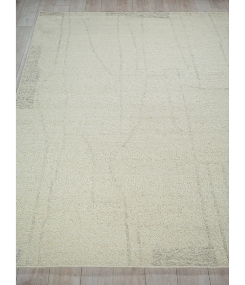 Exquisite Rugs Kokomo Ivory/Silver 72459X12 9ft.X12ft. Rect. Rug