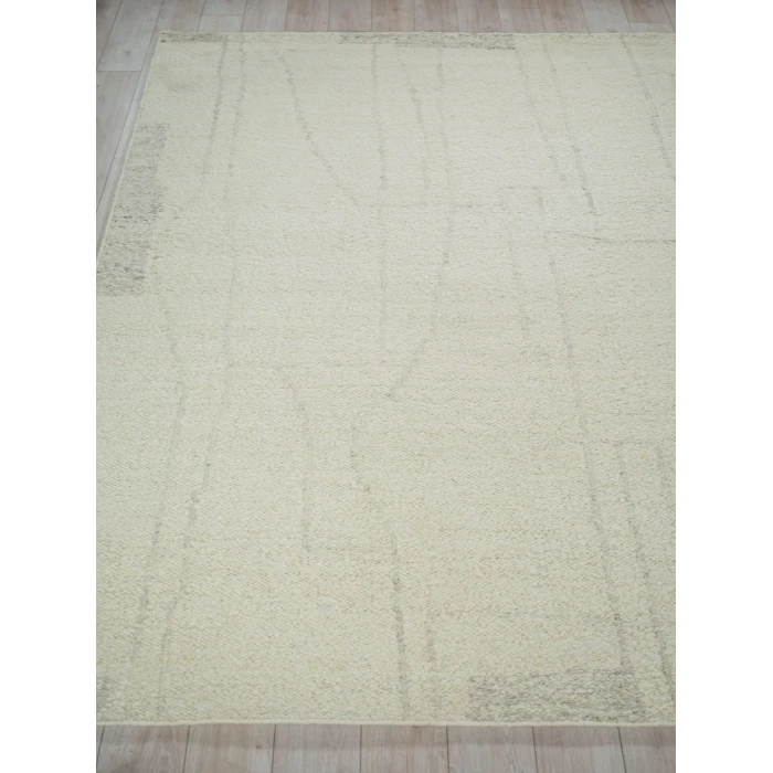 Exquisite Rugs Kokomo Ivory/Silver 72451X16 1ft.X1ft.6in. Rect. Rug