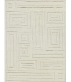 Exquisite Rugs Teton Silver/Ivory 725810X14 10ft.X14ft. Rect. Rug