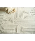 Exquisite Rugs Teton Silver/Ivory 725810X14 10ft.X14ft. Rect. Rug