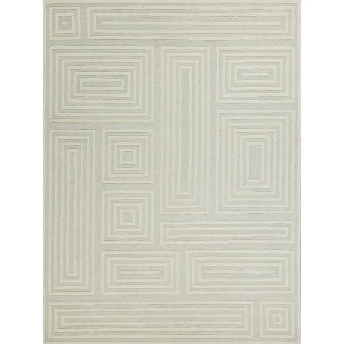 Exquisite Rugs Teton Silver/Ivory 726110X14 10ft.X14ft. Rect. Rug