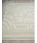 Exquisite Rugs Teton Silver/Ivory 726110X14 10ft.X14ft. Rect. Rug