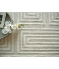 Exquisite Rugs Teton Silver/Ivory 726110X14 10ft.X14ft. Rect. Rug
