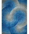 Exquisite Rugs Mitomo Gray/Blue 72716X9 6ft.X9ft. Rect. Rug