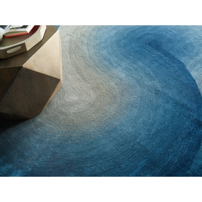 Exquisite Rugs Mitomo Gray/Blue 72719X12 9ft.X12ft. Rect. Rug