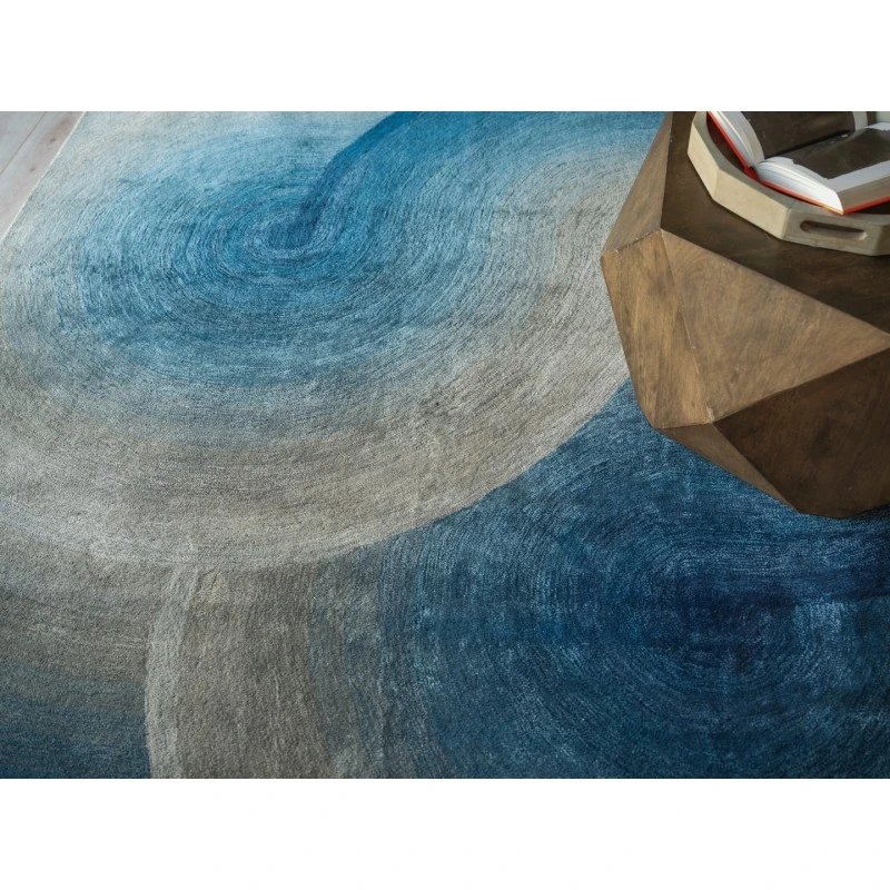 Exquisite Rugs Mitomo Gray/Blue 72719X12 9ft.X12ft. Rect. Rug