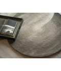 Exquisite Rugs Mitomo Charcoal/Ivory 72725X7 SHAPE 5ft.X7ft. SHAPE Novelty Rug