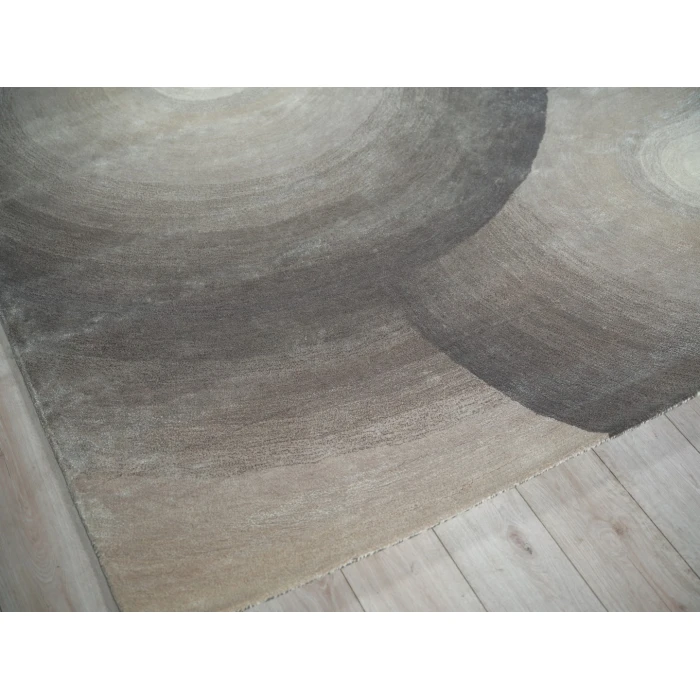 Exquisite Rugs Mitomo Charcoal/Ivory 72728X10 8ft.X10ft. Rect. Rug