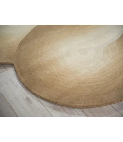 Exquisite Rugs Mitomo Light Beige/Ivory 72735X7 SHAPE 5ft.X7ft. SHAPE Novelty Rug
