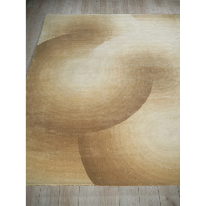 Exquisite Rugs Mitomo Light Beige/Ivory 72736X9 6ft.X9ft. Rect. Rug