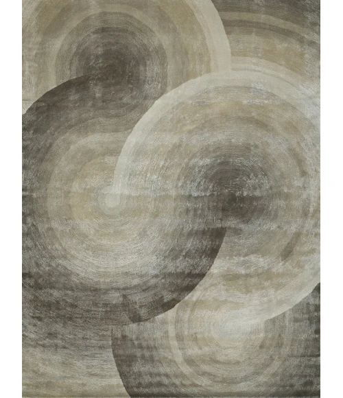 Exquisite Rugs Mitomo Taupe 72748X10 8ft.X10ft. Rect. Rug