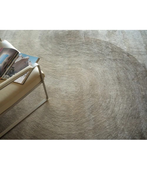 Exquisite Rugs Mitomo Taupe 72748X10 8ft.X10ft. Rect. Rug