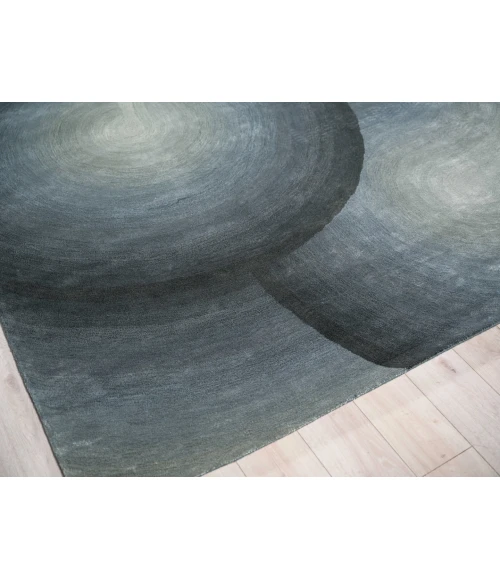 Exquisite Rugs Mitomo Sea Green 72766X9 6ft.X9ft. Rect. Rug