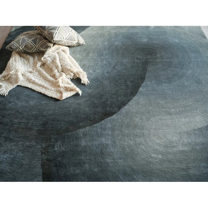 Exquisite Rugs Mitomo Sea Green 72769X12 9ft.X12ft. Rect. Rug