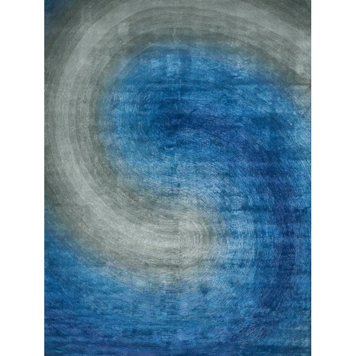 Exquisite Rugs Mitomo Navy/Gray 727712X15 12ft.X15ft. Rect. Rug