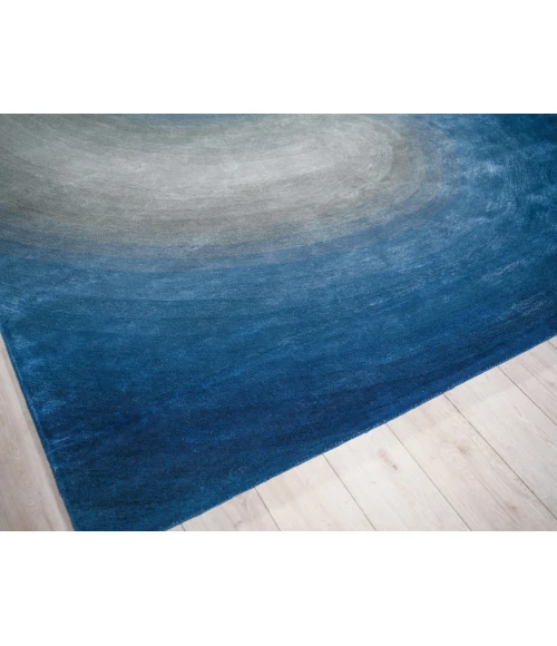 Exquisite Rugs Mitomo Navy/Gray 72774X6 4ft.X6ft. Rect. Rug