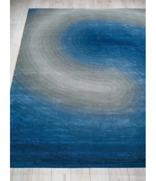 Exquisite Rugs Mitomo Navy/Gray 72774X6 4ft.X6ft. Rect. Rug
