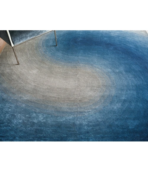 Exquisite Rugs Mitomo Navy/Gray 72774X6 4ft.X6ft. Rect. Rug