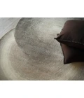 Exquisite Rugs Mitomo Charcoal/Ivory 72785X7 SHAPE 5ft.X7ft. SHAPE Novelty Rug