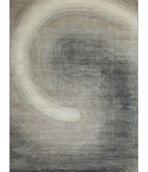Exquisite Rugs Mitomo Charcoal/Ivory 727810X14 10ft.X14ft. Rect. Rug