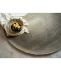 Exquisite Rugs Mitomo Taupe 72805X7 SHAPE 5ft.X7ft. SHAPE Novelty Rug