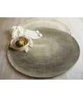 Exquisite Rugs Mitomo Taupe 72805X7 SHAPE 5ft.X7ft. SHAPE Novelty Rug