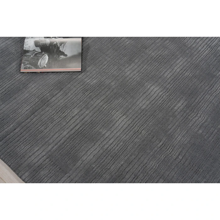 Exquisite Rugs Cavallo Modern Dark Gray 73116X9 6ft.X9ft. Rect. Rug