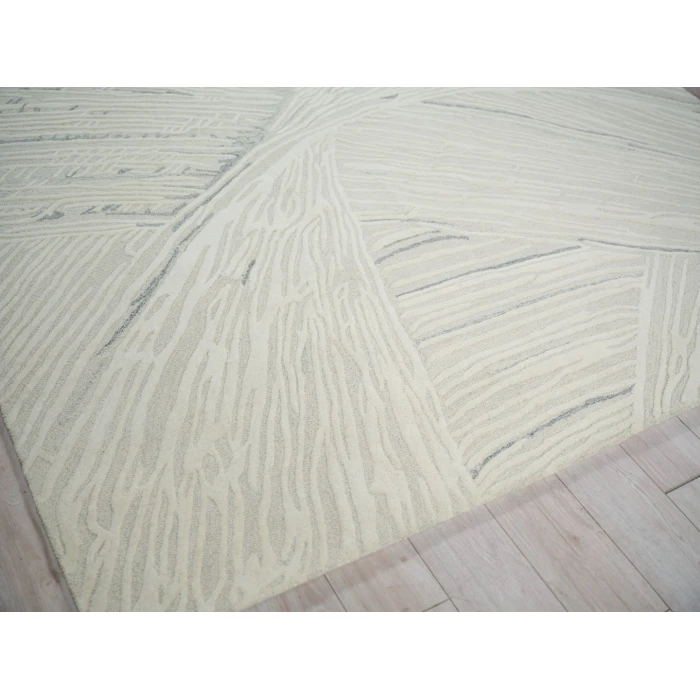 Exquisite Rugs Entro Silver/Ivory 73188X10 8ft.X10ft. Rect. Rug