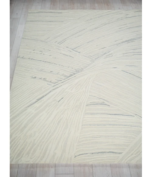 Exquisite Rugs Entro Silver/Ivory 73181X16 1ft.X1ft.6in. Rect. Rug