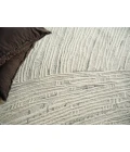 Exquisite Rugs Entro Silver/Ivory 73181X16 1ft.X1ft.6in. Rect. Rug