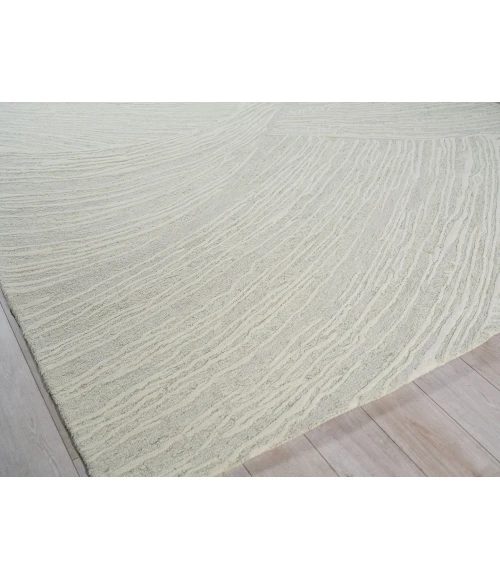 Exquisite Rugs Entro Sage Green/Ivory 73191X16 1ft.X1ft.6in. Rect. Rug