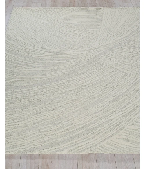 Exquisite Rugs Entro Sage Green/Ivory 73191X16 1ft.X1ft.6in. Rect. Rug