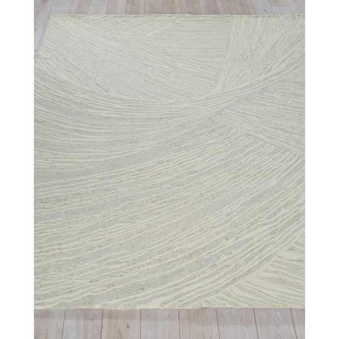 Exquisite Rugs Entro Sage Green/Ivory 73196X9 6ft.X9ft. Rect. Rug