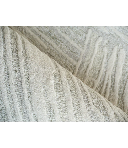 Exquisite Rugs Entro Sage Green/Ivory 73191X16 1ft.X1ft.6in. Rect. Rug