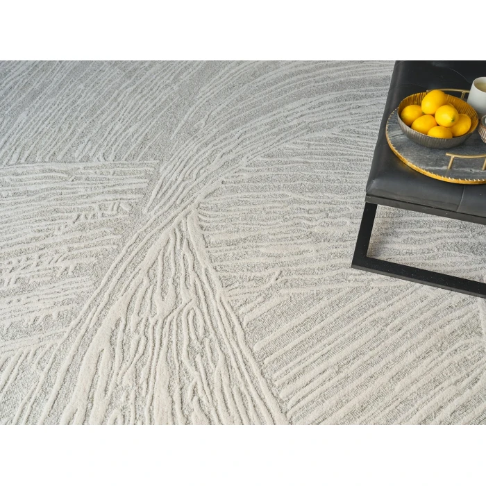 Exquisite Rugs Entro Sage Green/Ivory 73196X9 6ft.X9ft. Rect. Rug